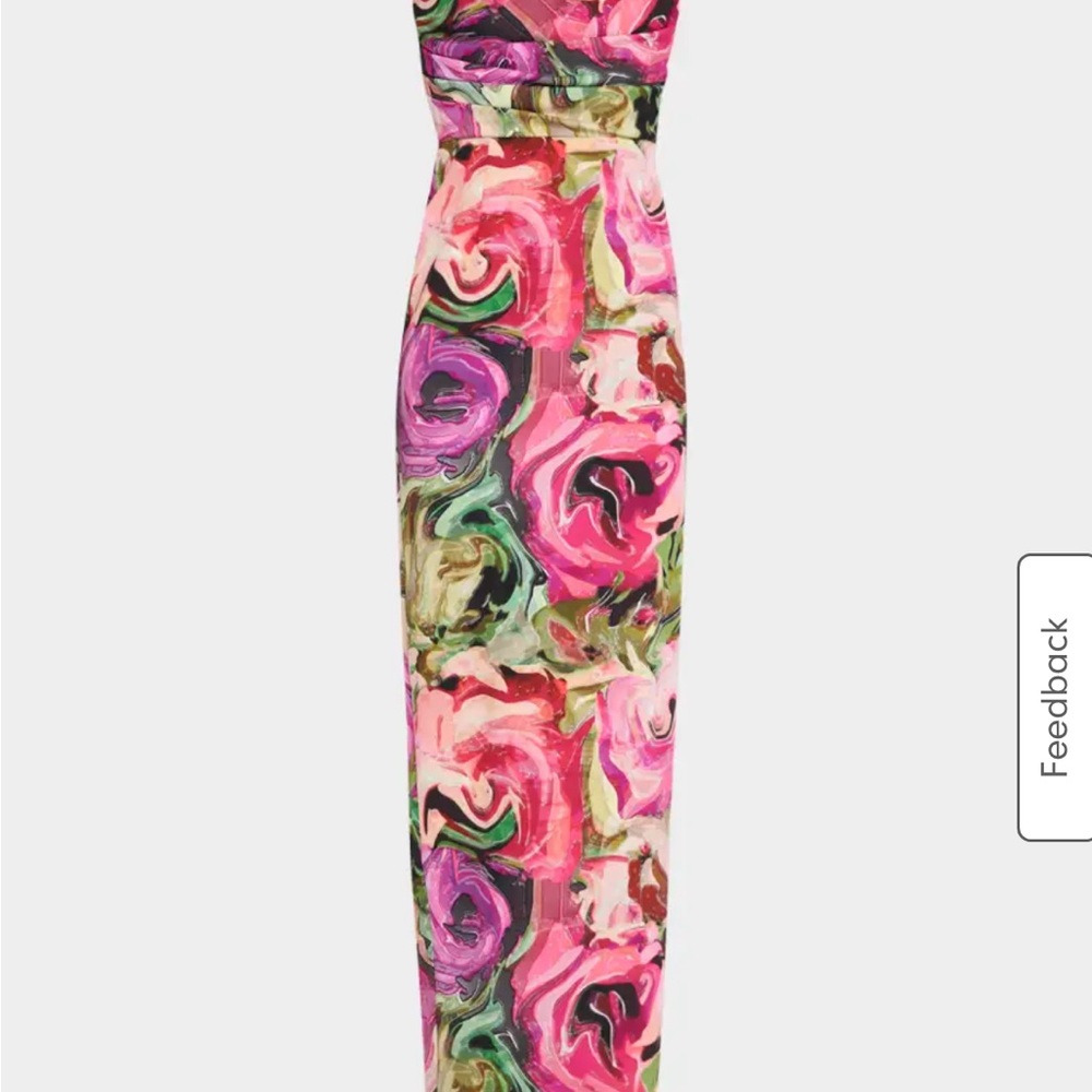 Floral Multicolor Maxi Dress